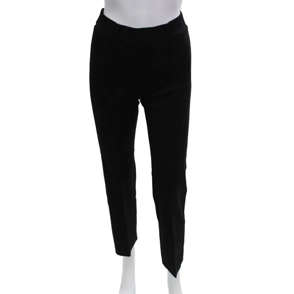 Plein Sud Womens Dress Pants Black Viscose Blend Size M
